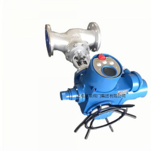 電動截止閥J941H-64  DN150（耐磨、耐高溫、